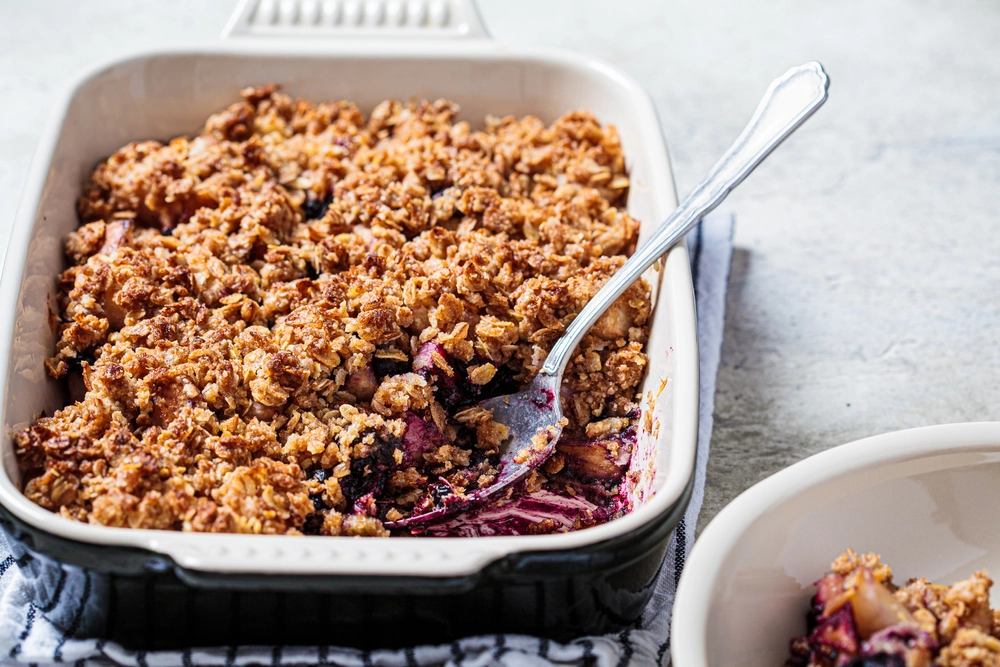 Beetroot & Fennel Crumble