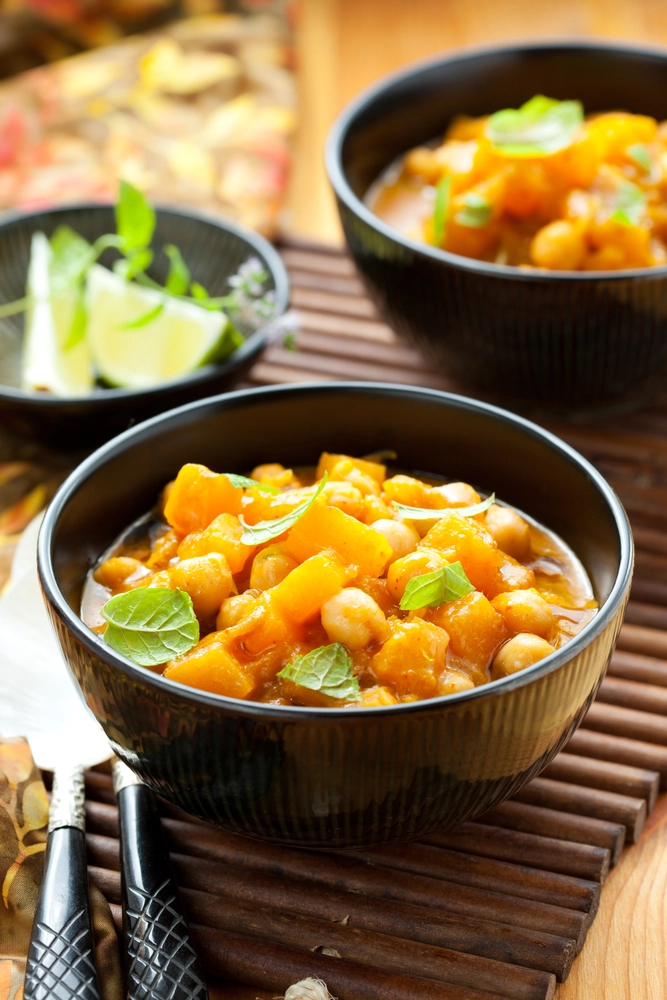 Roasted Butternut Squash Potato Curry