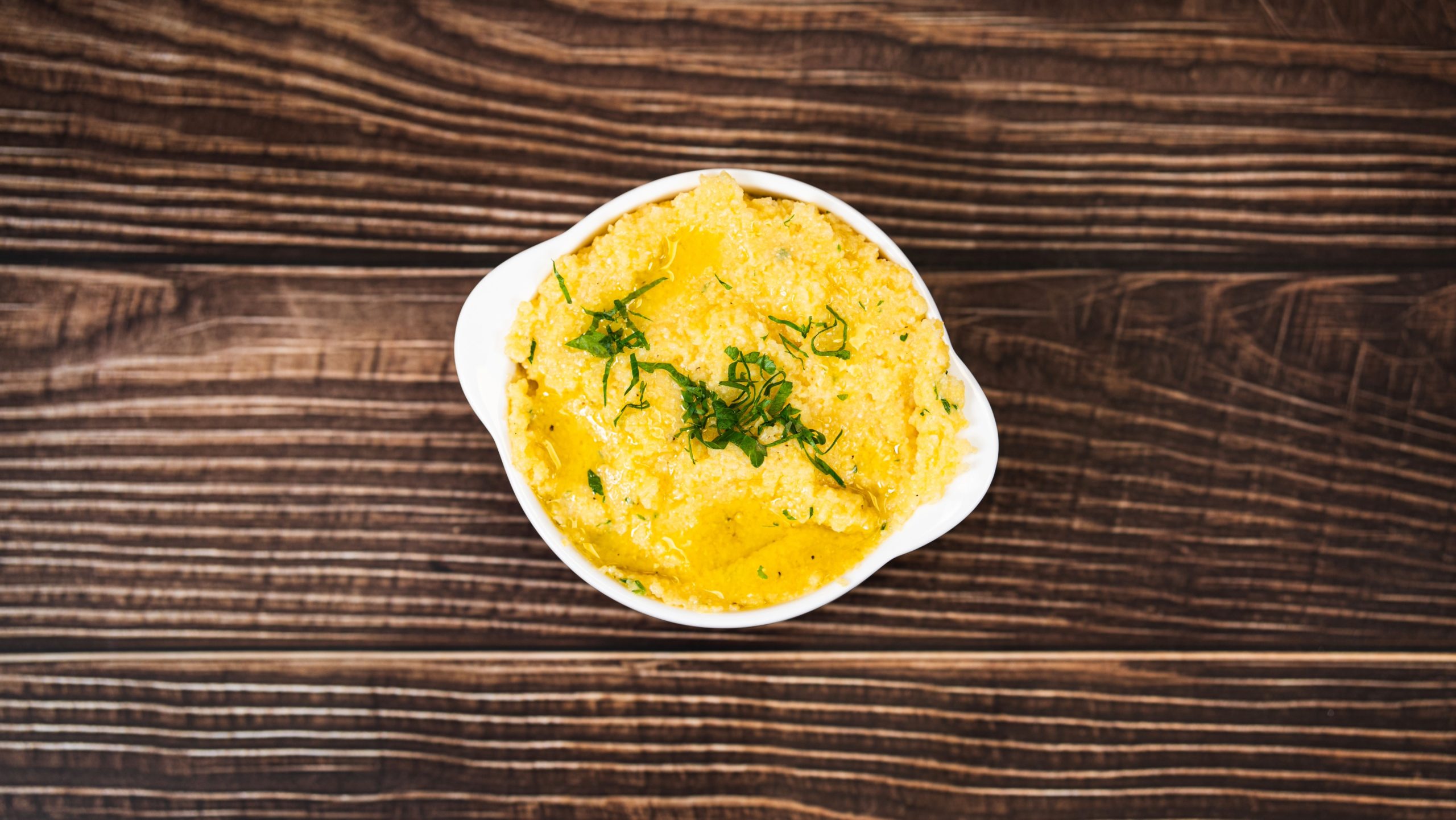 Creamy Herb Polenta